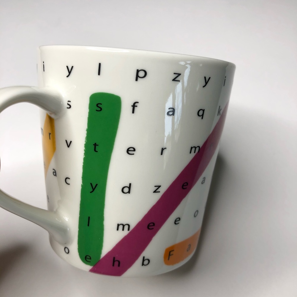 ☕️Fashion Theme Crossword Puzzle Mug